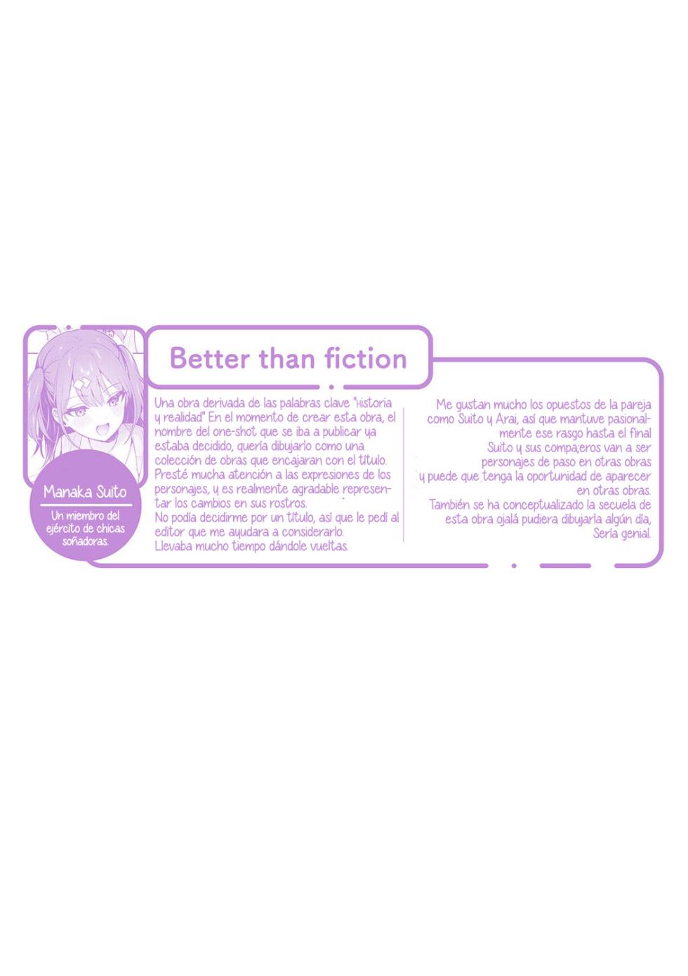[Mashiro Shirako] Better than fiction (Kanojo Face) [Spanish] [Hangyaku No Scanlation] [Digital] - Page 32