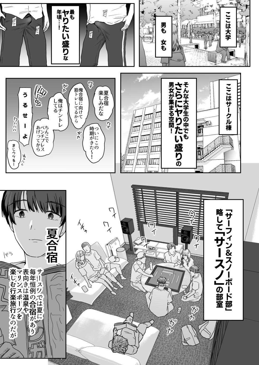 [PuruMetal] YariCir Gasshuku ni Otoko wa Boku Hitori [Digital] - Page 7