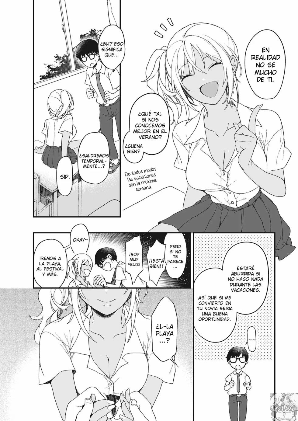 [Fetishism Pocket (Hazuki)] Summer Vacation Love (3150 Echi Echi Gal Joint) [Spanish] [Perplexion Translations] [Digital] - Page 2