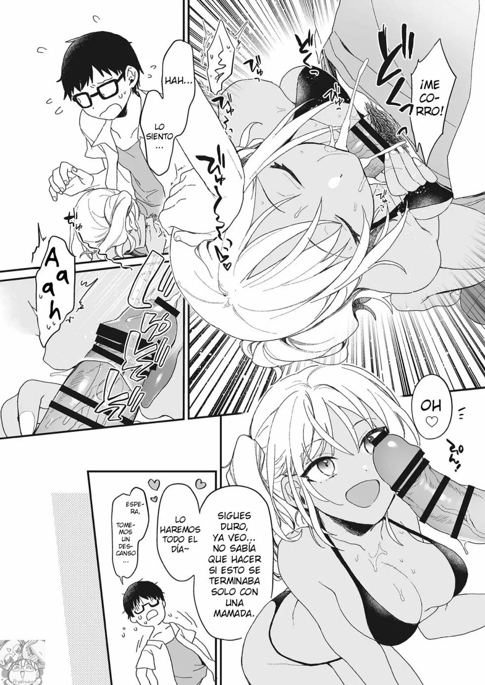 [Fetishism Pocket (Hazuki)] Summer Vacation Love (3150 Echi Echi Gal Joint) [Spanish] [Perplexion Translations] [Digital] - Page 6
