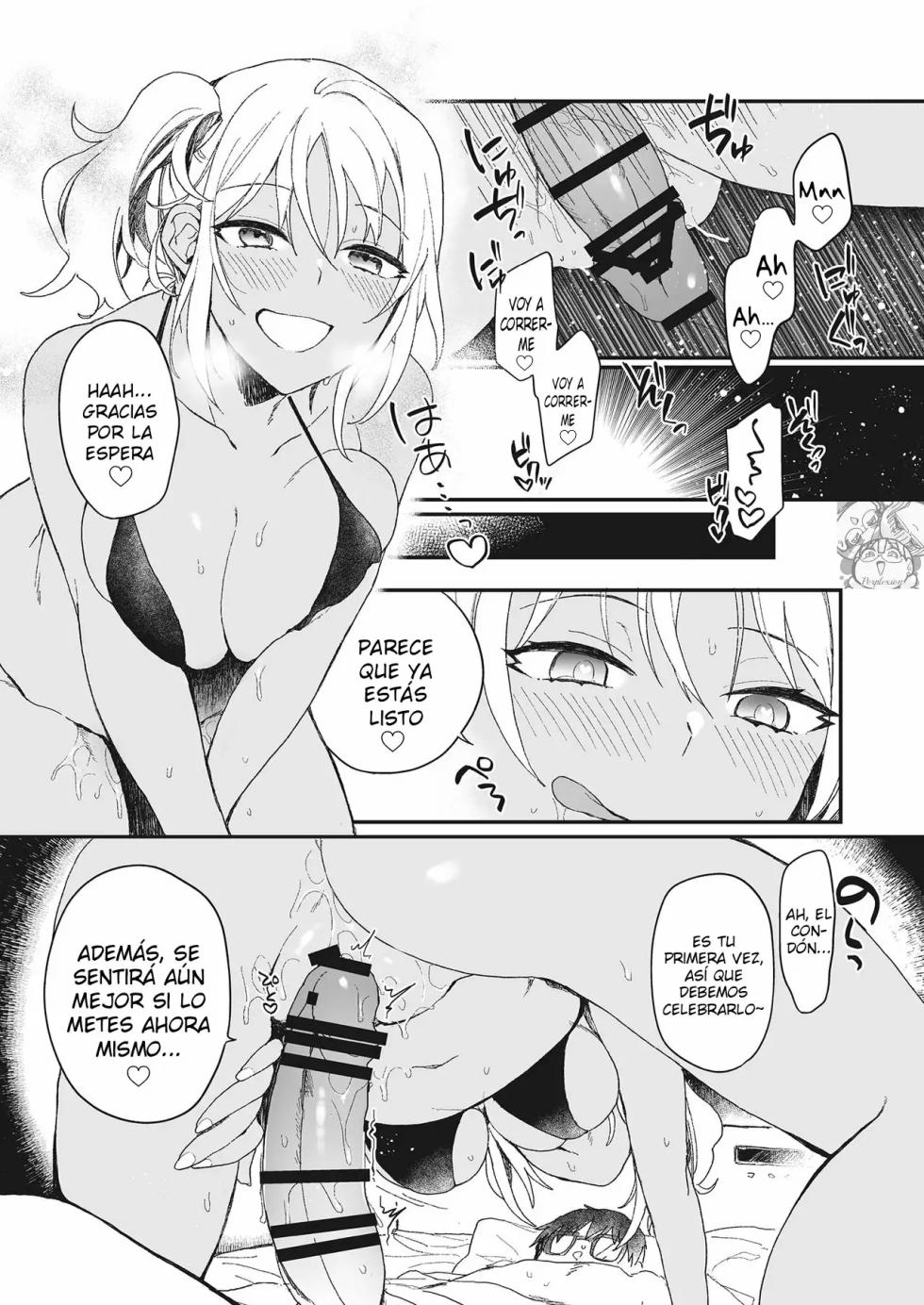 [Fetishism Pocket (Hazuki)] Summer Vacation Love (3150 Echi Echi Gal Joint) [Spanish] [Perplexion Translations] [Digital] - Page 8