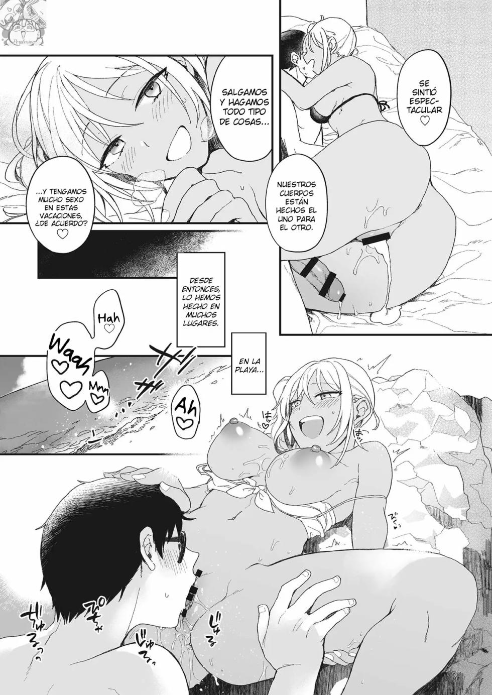 [Fetishism Pocket (Hazuki)] Summer Vacation Love (3150 Echi Echi Gal Joint) [Spanish] [Perplexion Translations] [Digital] - Page 13