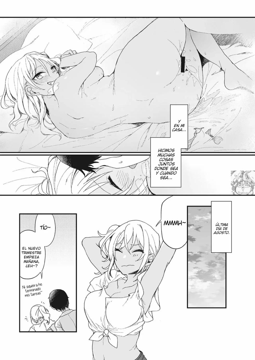 [Fetishism Pocket (Hazuki)] Summer Vacation Love (3150 Echi Echi Gal Joint) [Spanish] [Perplexion Translations] [Digital] - Page 15