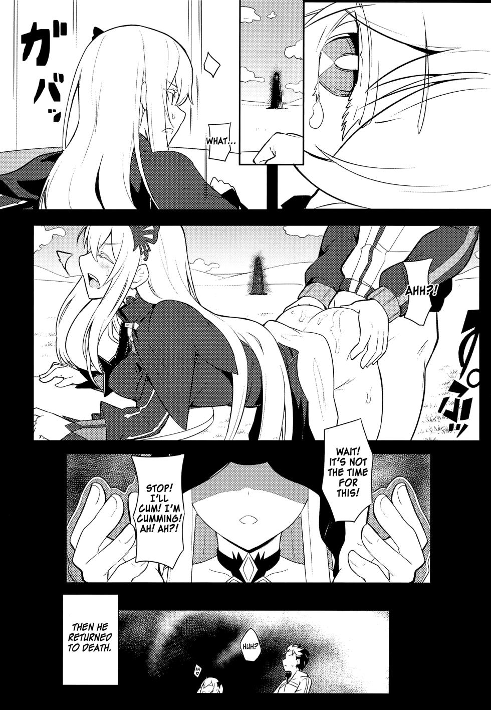 (C99) [Ohanabatake (Siseki Hirame)] Echidna sukebebon I (Re:Zero kara Hajimeru Isekai Seikatsu) [English] [Kinsei Translations] - Page 24