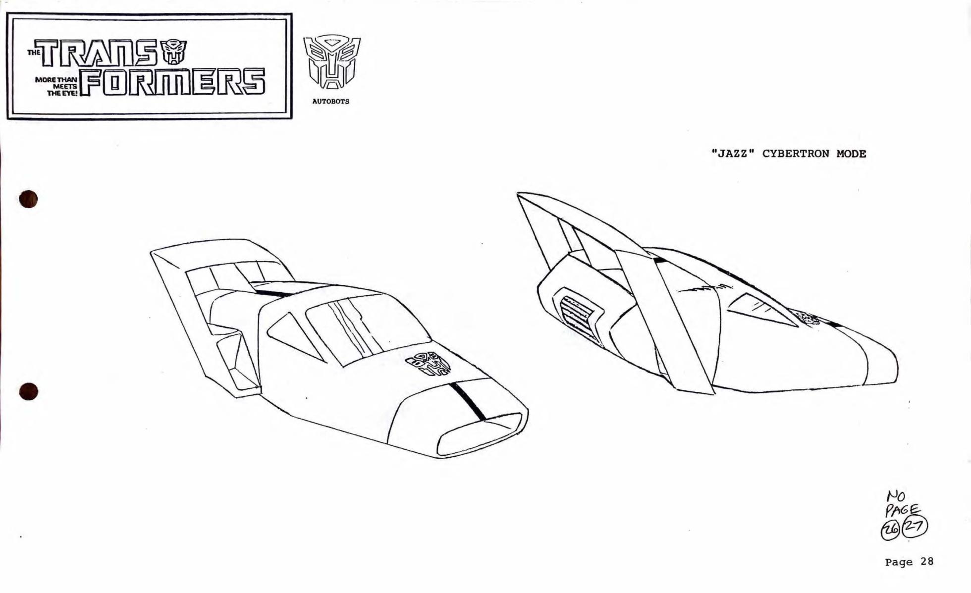 G1 Transformers  Model Sheets 1984 - Page 24