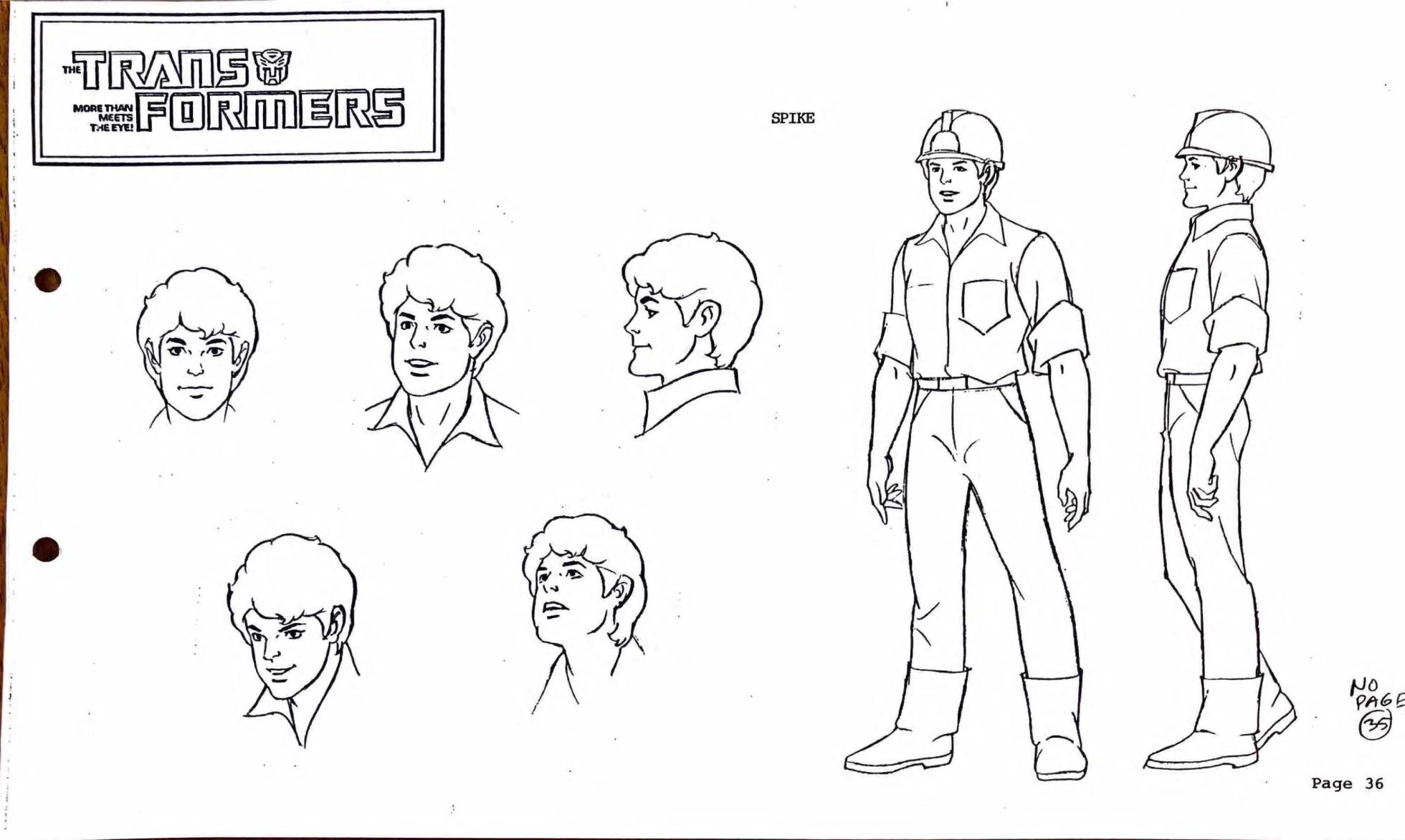 G1 Transformers  Model Sheets 1984 - Page 31