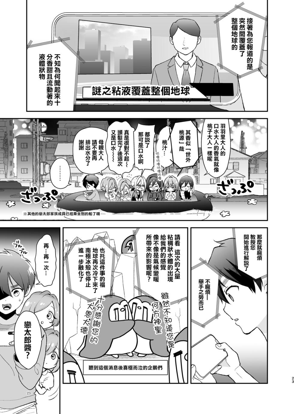[Yume no Tsuzuki (Yumemiteeru)] Hahari mama to ichababu H suru hon. (Kimi no Koto ga Daidaidaidaidaisuki na 100-nin no Kanojo) [Chinese] [阴阳真人个人汉化]  [Digital] - Page 23