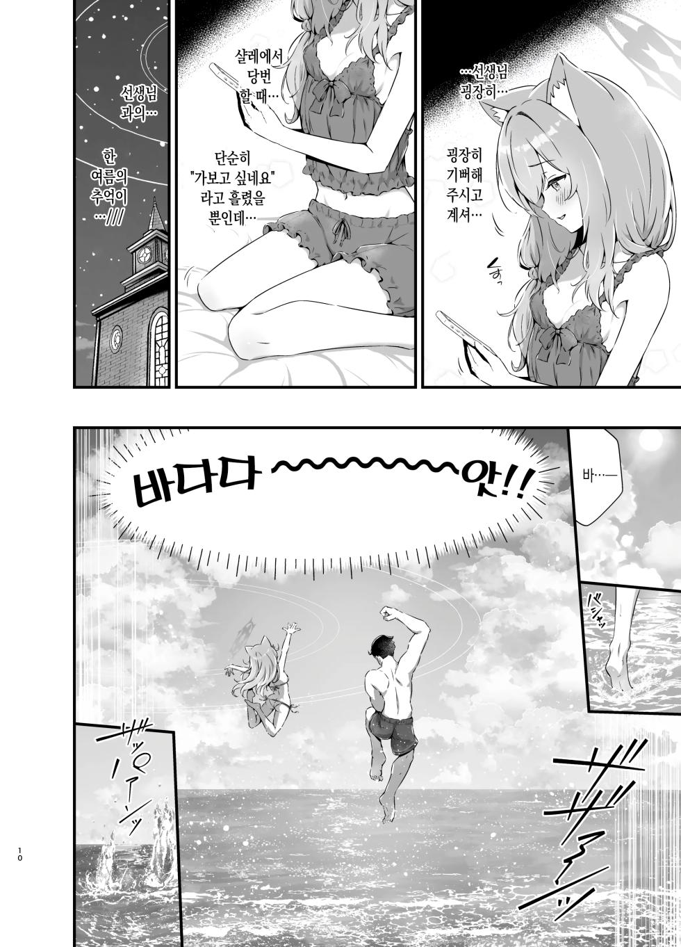 [Fluid Liquid (Nukui Ajishio)] Marine Blue ni Somerarete | 마린 블루로 물들어져서 (Blue Archive) [Korean] [Digital] - Page 10