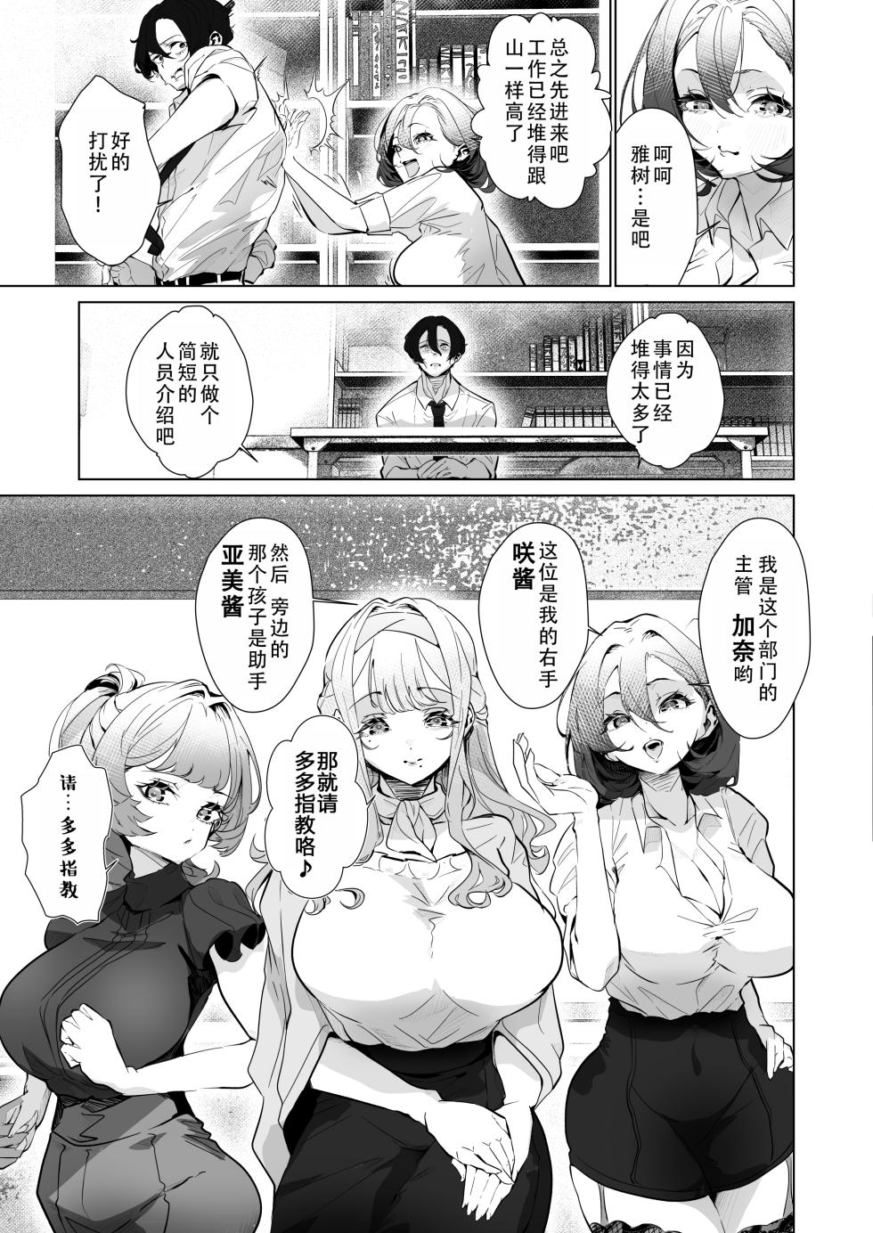[Milk Sausage] Danseiyou Omocha Kaisha no Monitor ni Oubo Shitara Mucchiri Bijo-tachi ni Shiborare Makutta Hanashi|面试了男性成人玩具公司的试用员后，被美少女们榨了个爽[Chinese][甜族星人X茄某人个人汉化] - Page 7