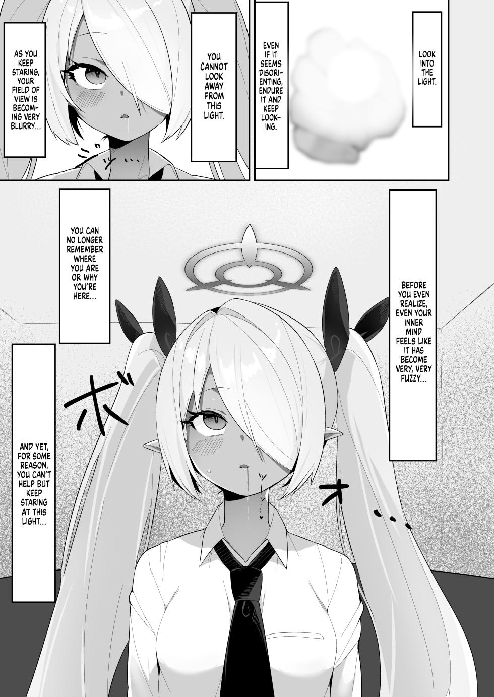 [Salty Dog. (Umashio)] Shiromi Iori o Hypno-ru. | Shiromi Iori Gets Hypnotized. (Blue Archive) [English] [Xzosk] [Digital] - Page 4