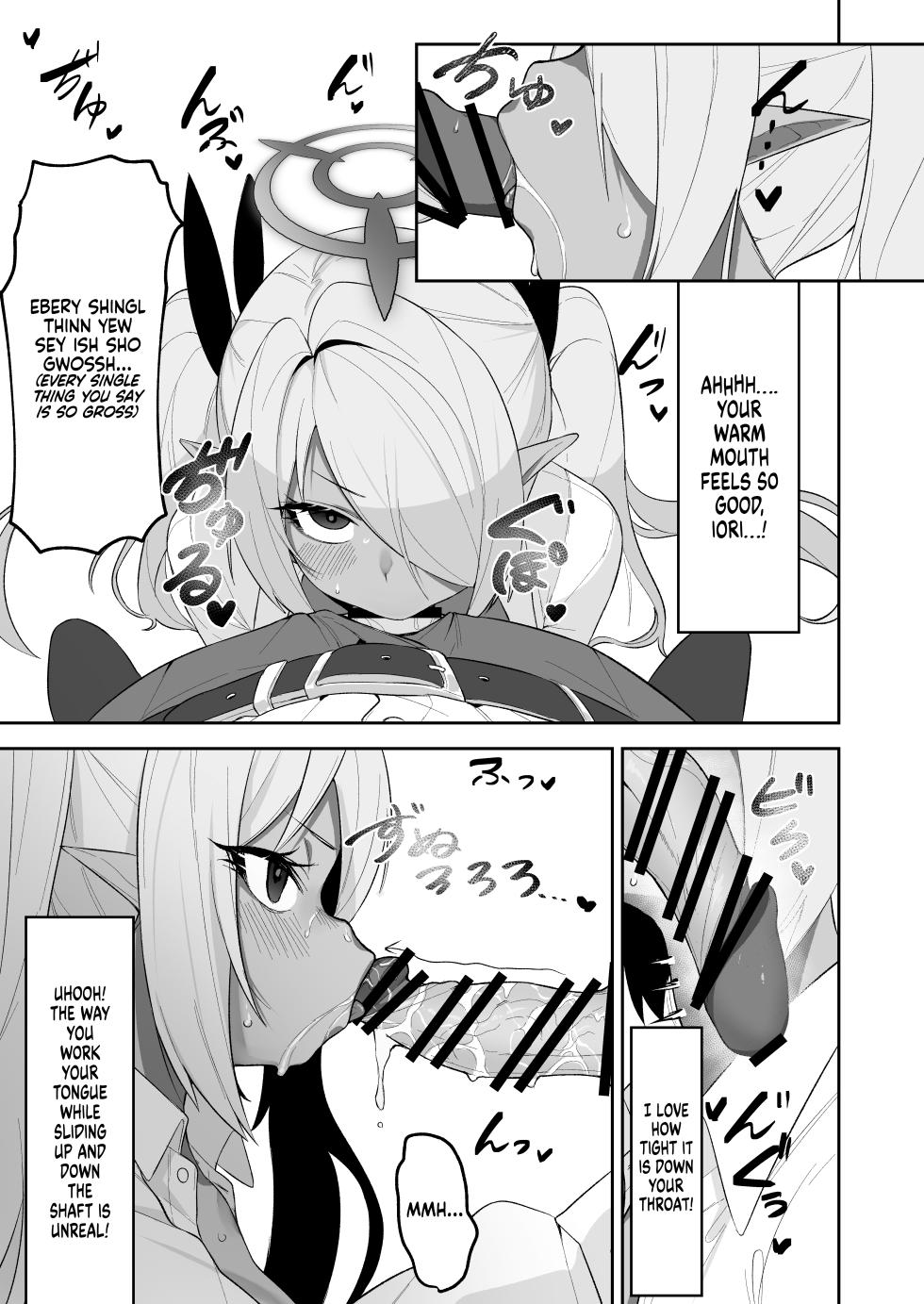 [Salty Dog. (Umashio)] Shiromi Iori o Hypno-ru. | Shiromi Iori Gets Hypnotized. (Blue Archive) [English] [Xzosk] [Digital] - Page 12