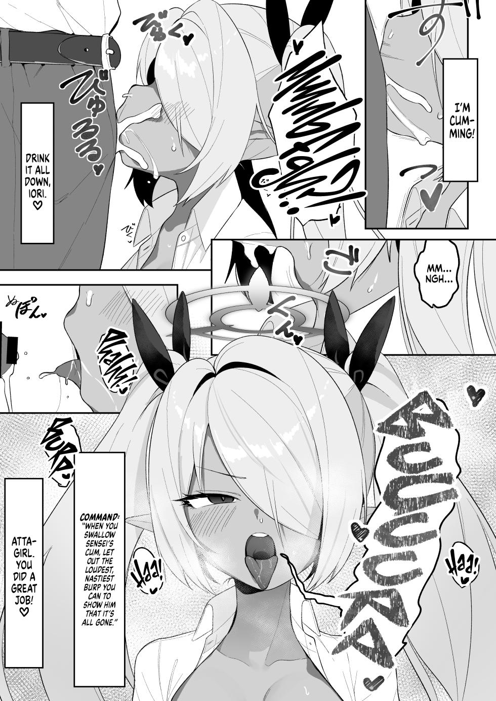 [Salty Dog. (Umashio)] Shiromi Iori o Hypno-ru. | Shiromi Iori Gets Hypnotized. (Blue Archive) [English] [Xzosk] [Digital] - Page 13