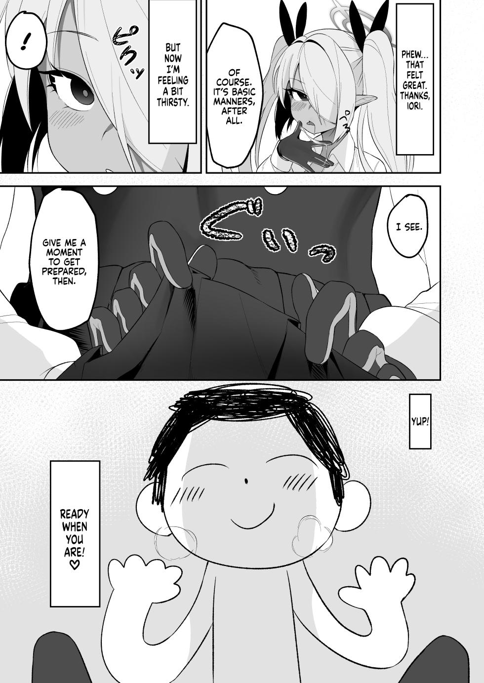 [Salty Dog. (Umashio)] Shiromi Iori o Hypno-ru. | Shiromi Iori Gets Hypnotized. (Blue Archive) [English] [Xzosk] [Digital] - Page 14
