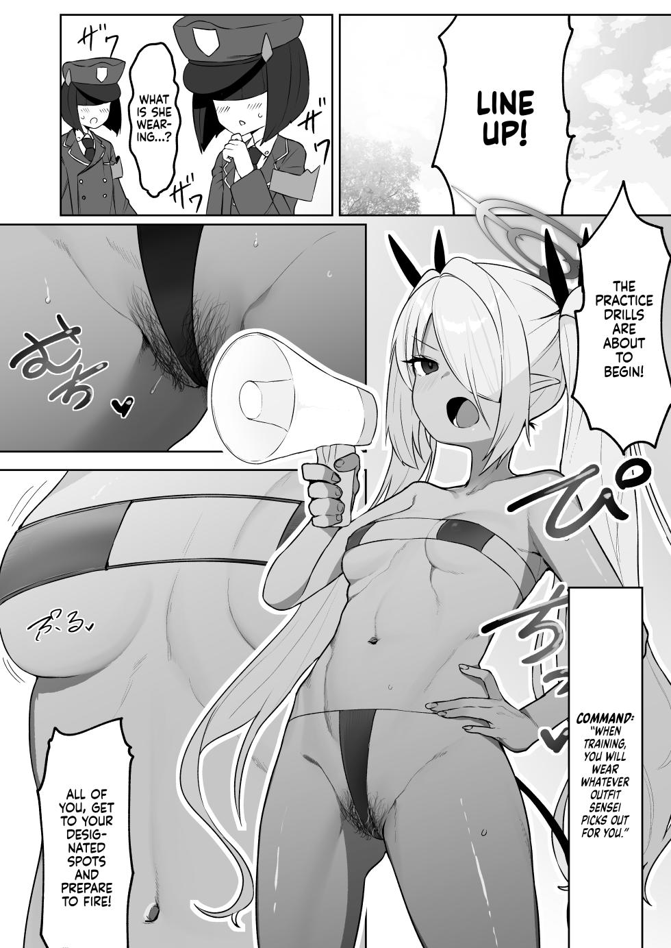 [Salty Dog. (Umashio)] Shiromi Iori o Hypno-ru. | Shiromi Iori Gets Hypnotized. (Blue Archive) [English] [Xzosk] [Digital] - Page 17