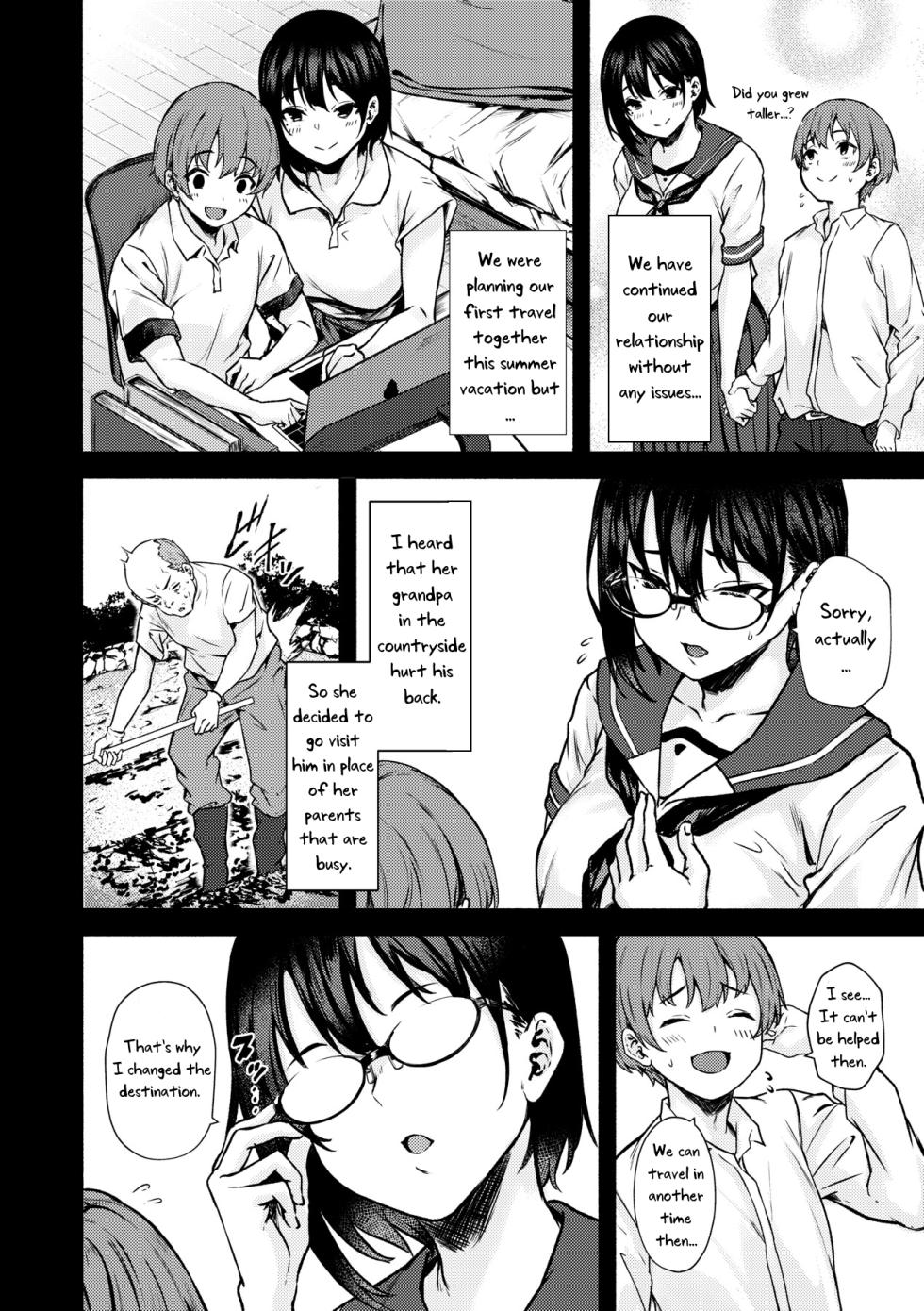 [7 Rensa (Aramaki Echizen)] Motto♥ Okki na Saori-chan wa Fukiyou ni Eroi [English] [Uncle Bane] [Decensored] [Digital] - Page 4