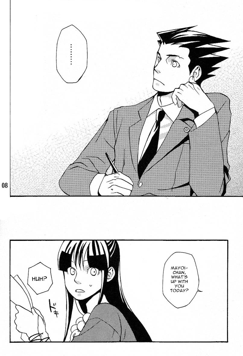 [CURSOR (Satou)] Psychedelic* (Ace Attorney) [English] [Anonymous] - Page 6
