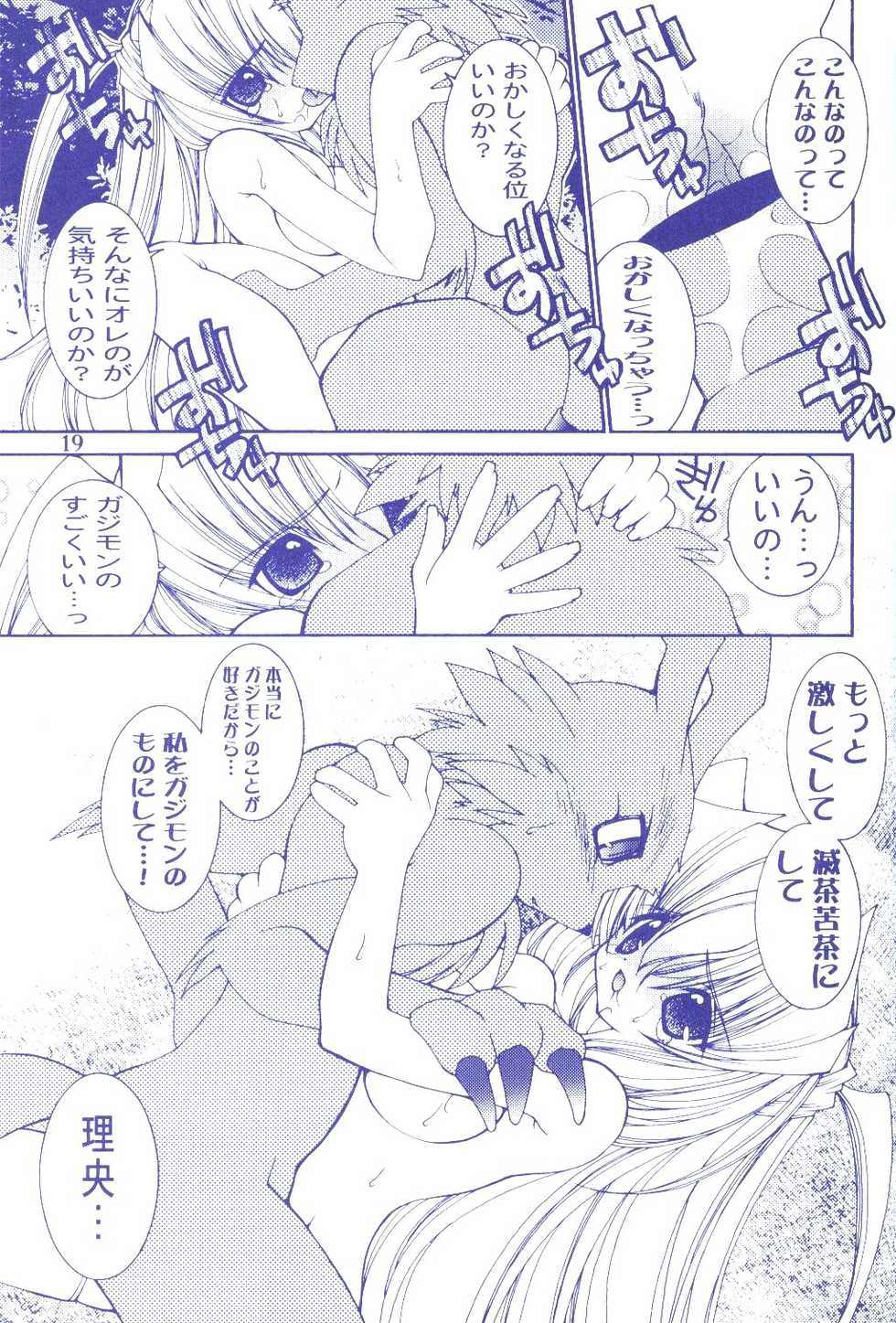 (C60) [Ruu Rikaku (Various)] Plug In! (Digimon) - Page 18