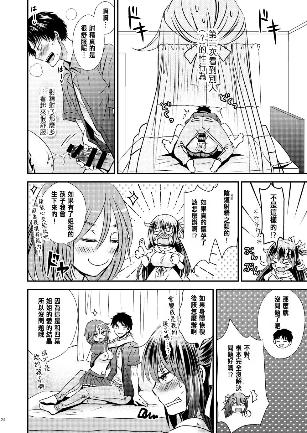 [Story Circle (Matsuzono,Seto Kouhei)]I Swapped Bodies with a Four-Legged Bitch[Chinese] - Page 24