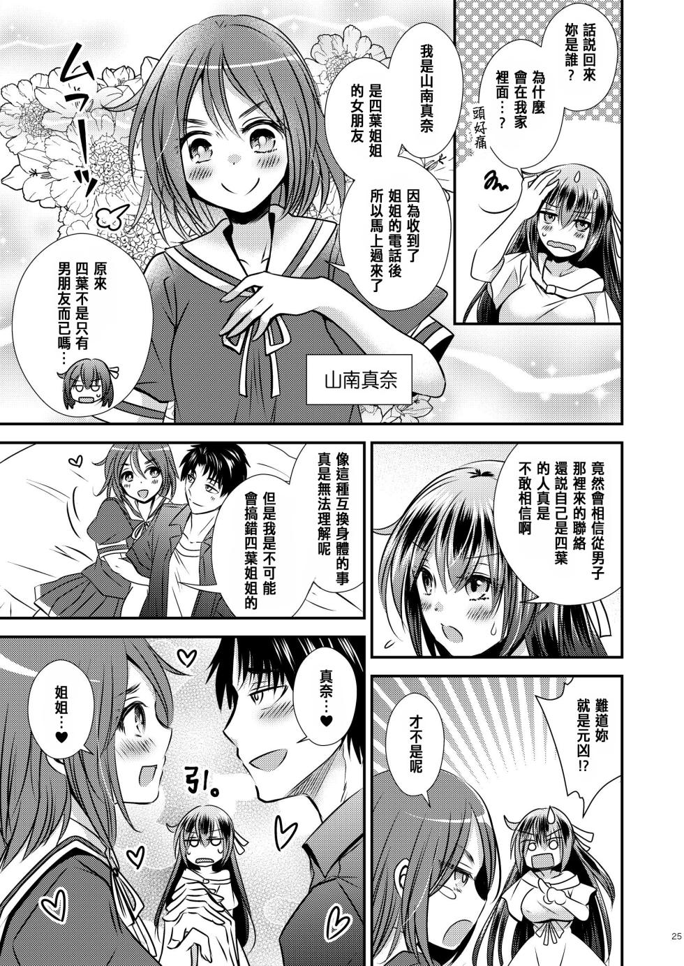 [Story Circle (Matsuzono,Seto Kouhei)]I Swapped Bodies with a Four-Legged Bitch[Chinese] - Page 25