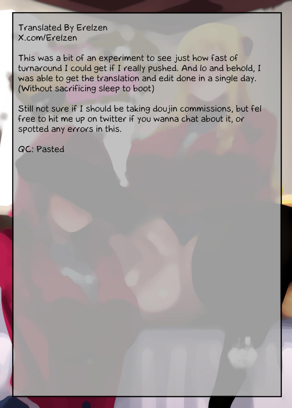 [COSCOteikoku (sella)] Otome Game no Akuyaku Reijou ni Tensei Shitara Ura Settei de Futanari deshita ~Ch. 1~ | I was reincarnated as a villainess in an otome Game who was a futanari in her backstory [English] [Erelzen] [Digital] - Page 29