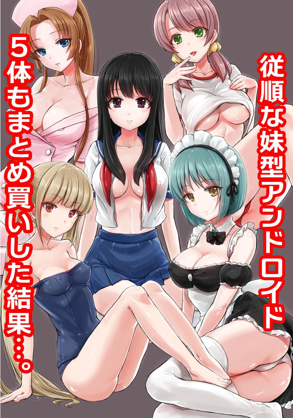 [MC] Juujun na Imouto-gata Android o 5-tai mo Matomegai Shita Kekka.... [Chinese] [靴下汉化组] - Page 2