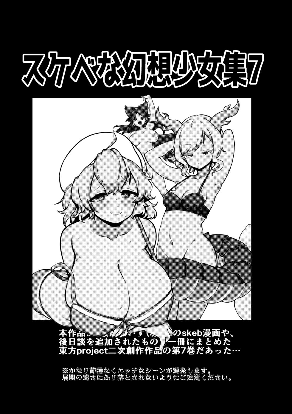 [Shoujo Rakugakichuu (Himajin no Izu)] skeb na Gensou Shoujo Shuu 7 (Touhou Project) [Digital] - Page 3