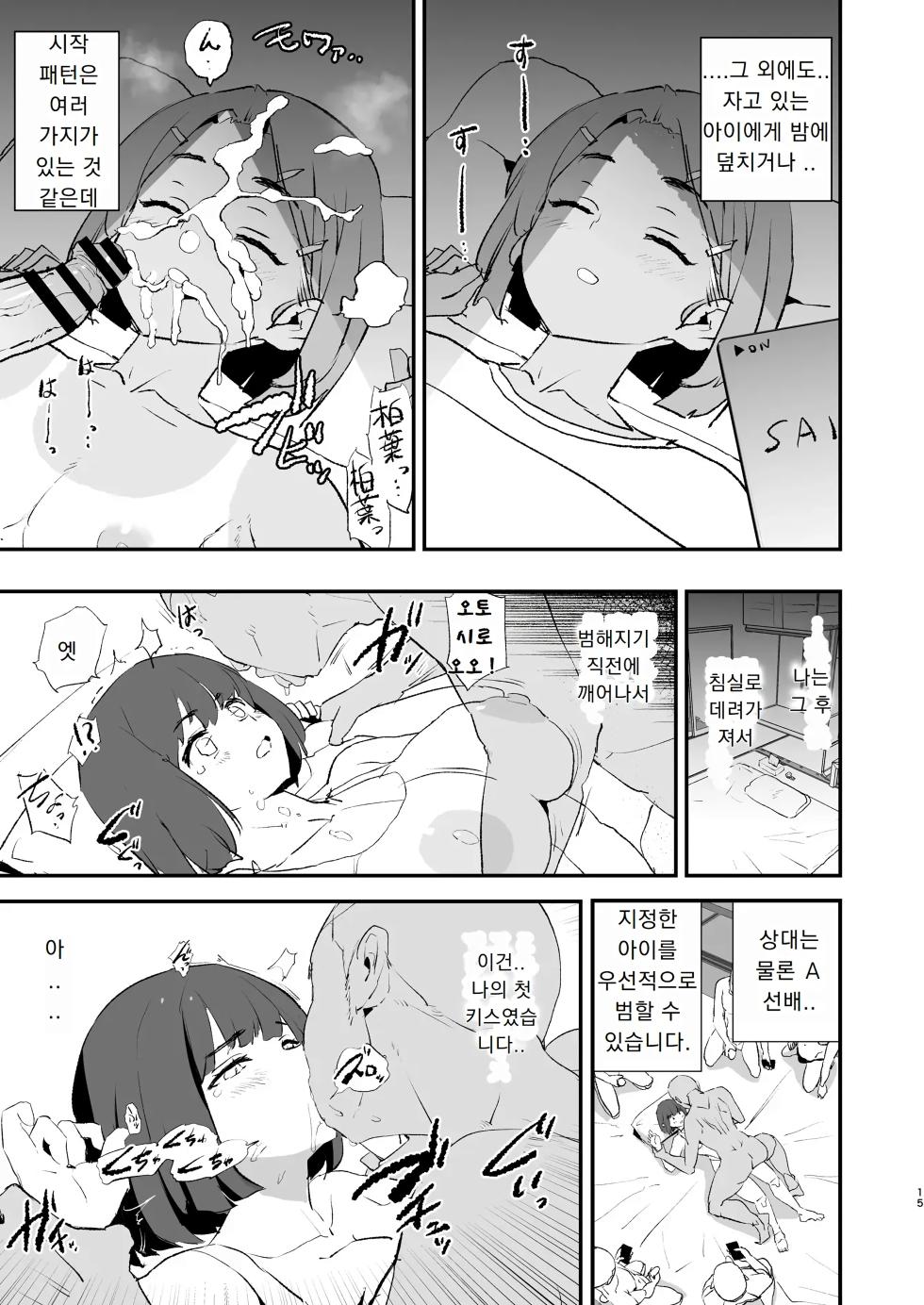 [Yami ni Ugomeku (Dokurosan)] Boku dake Yobare nakatta Onaho Gasshuku Ippakume to Nihakume | 나만 안불렸던 오나홀 합숙 · 1일차와 2일차 [Korean] [Digital] - Page 16