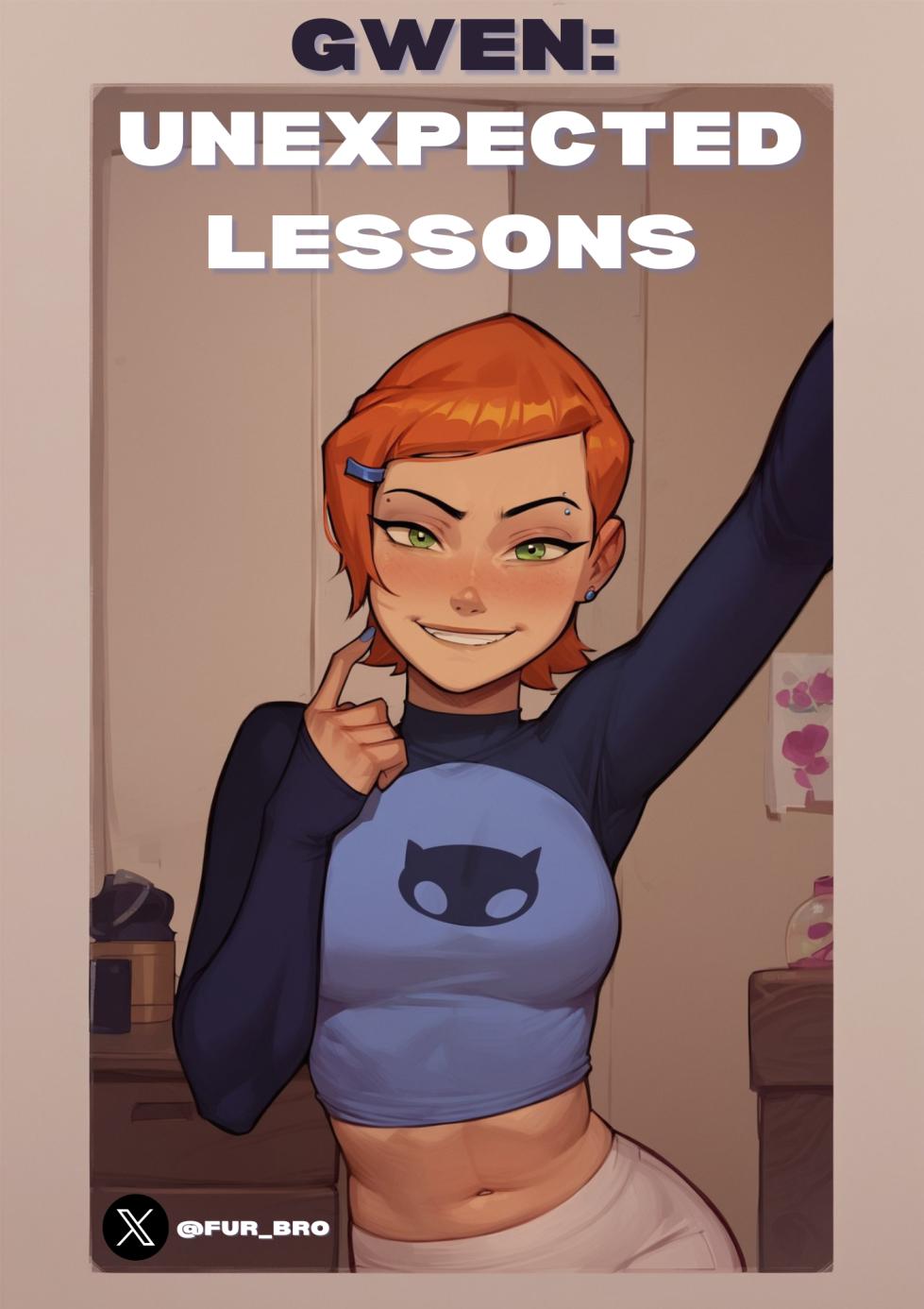 Gwen: Unexpected Lessons [AI Generated] - Page 1