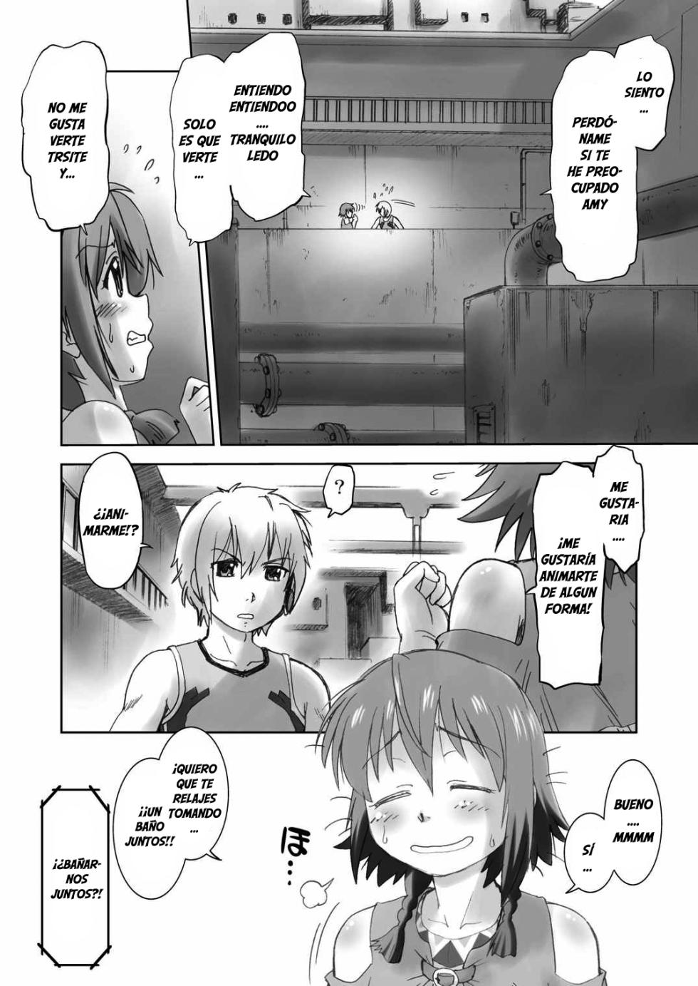 (C84) [Nazonokai (Mitamori Tatsuya)] Minna de Gargantia (Suisei no Gargantia) [Spanish] - Page 5