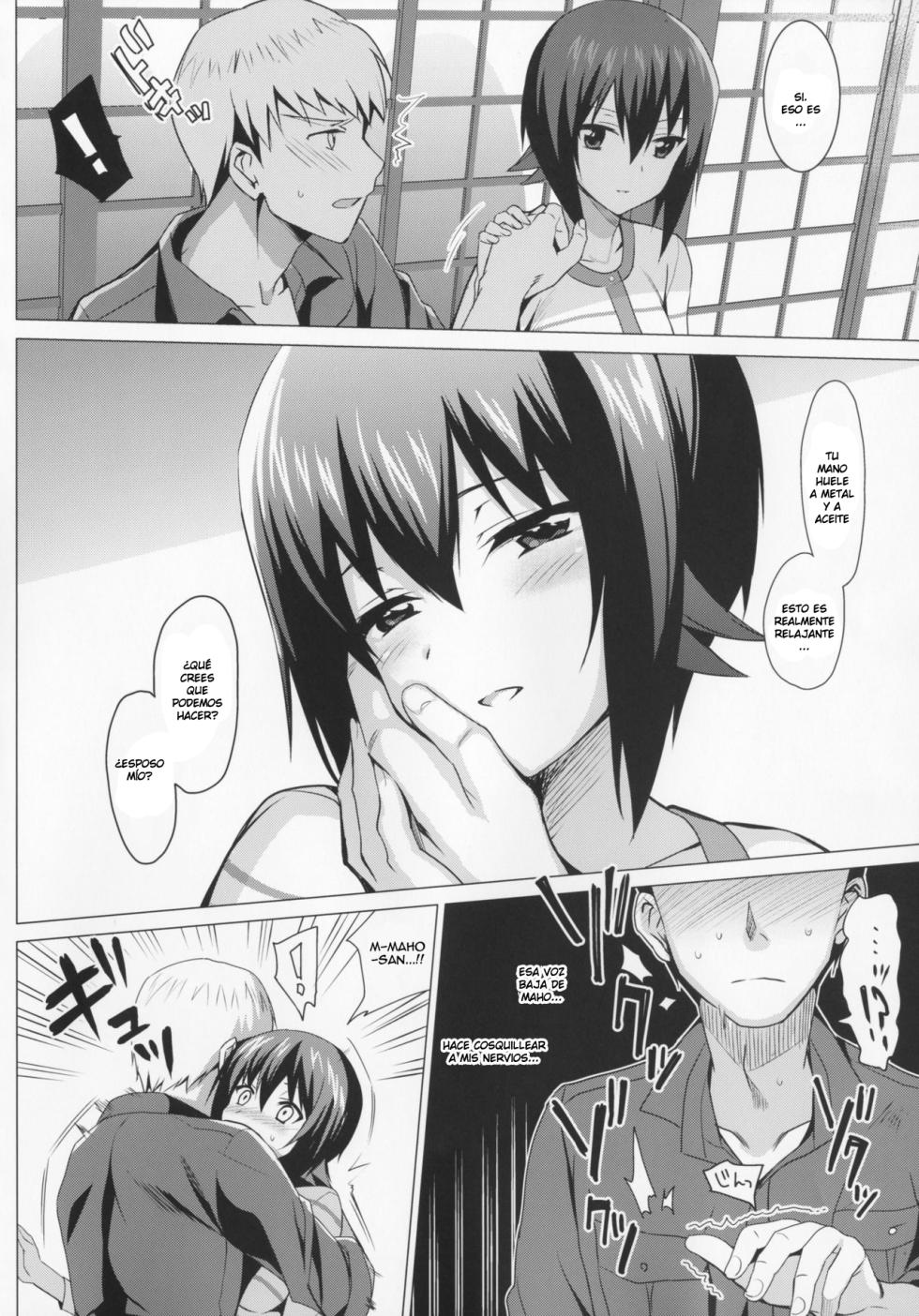 (C90) [abgrund (Saikawa Yusa)] let me love you (Girls und Panzer)  [Spanish] - Page 5