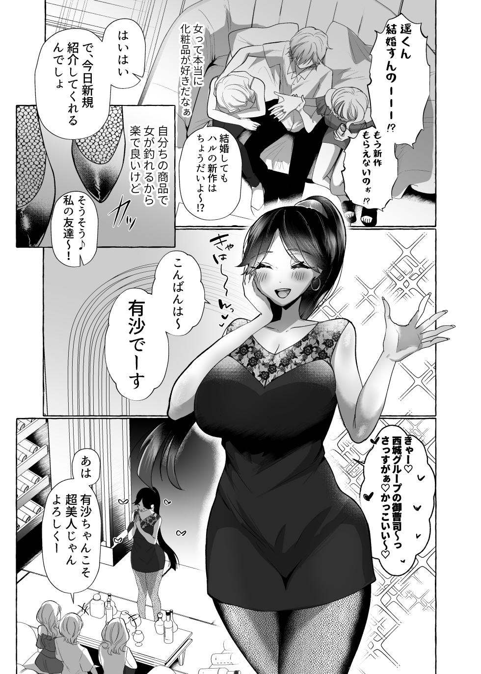 はるか100%♀ 御曹司強制女装メス豚化 - Page 6