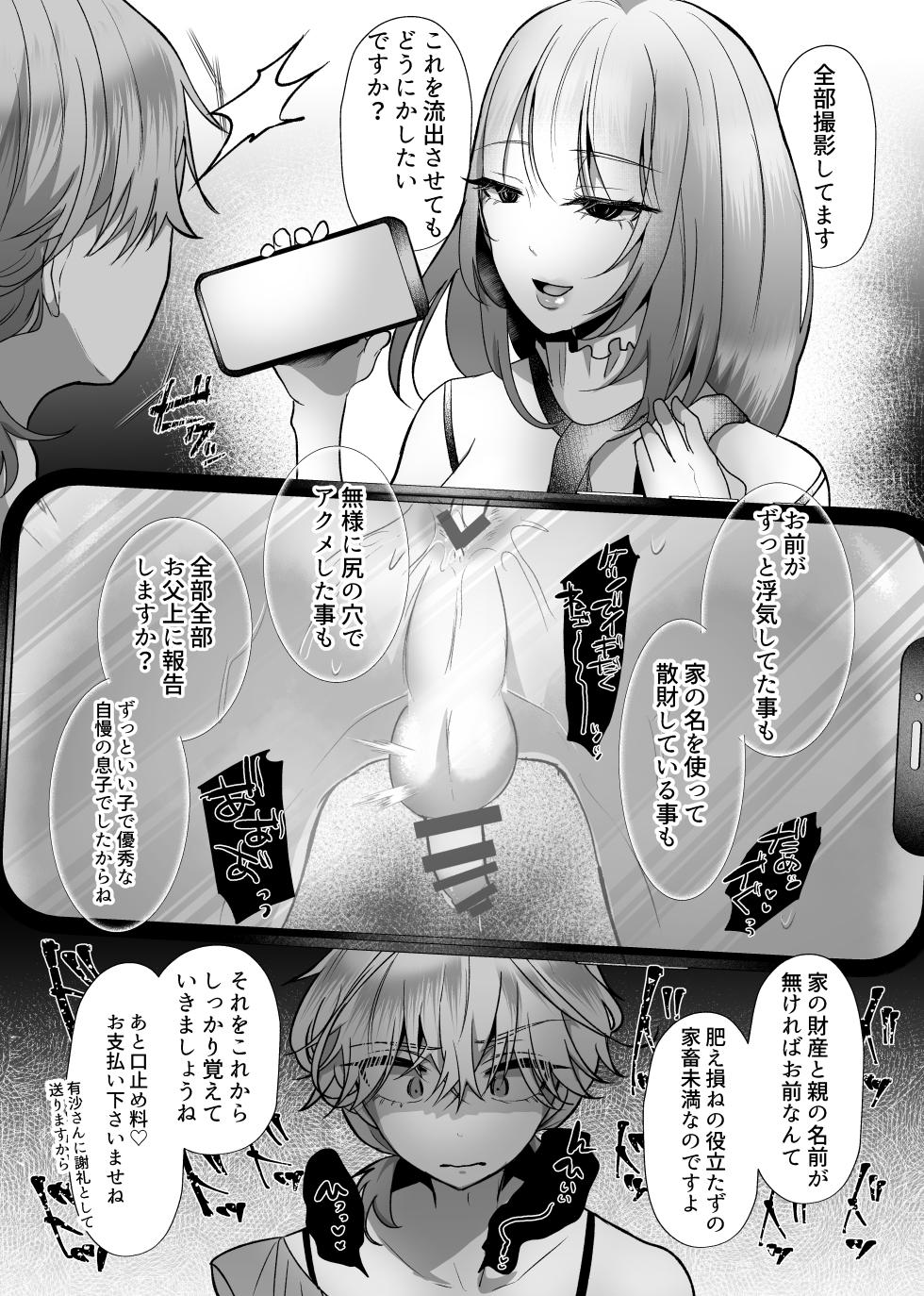 はるか100%♀ 御曹司強制女装メス豚化 - Page 18