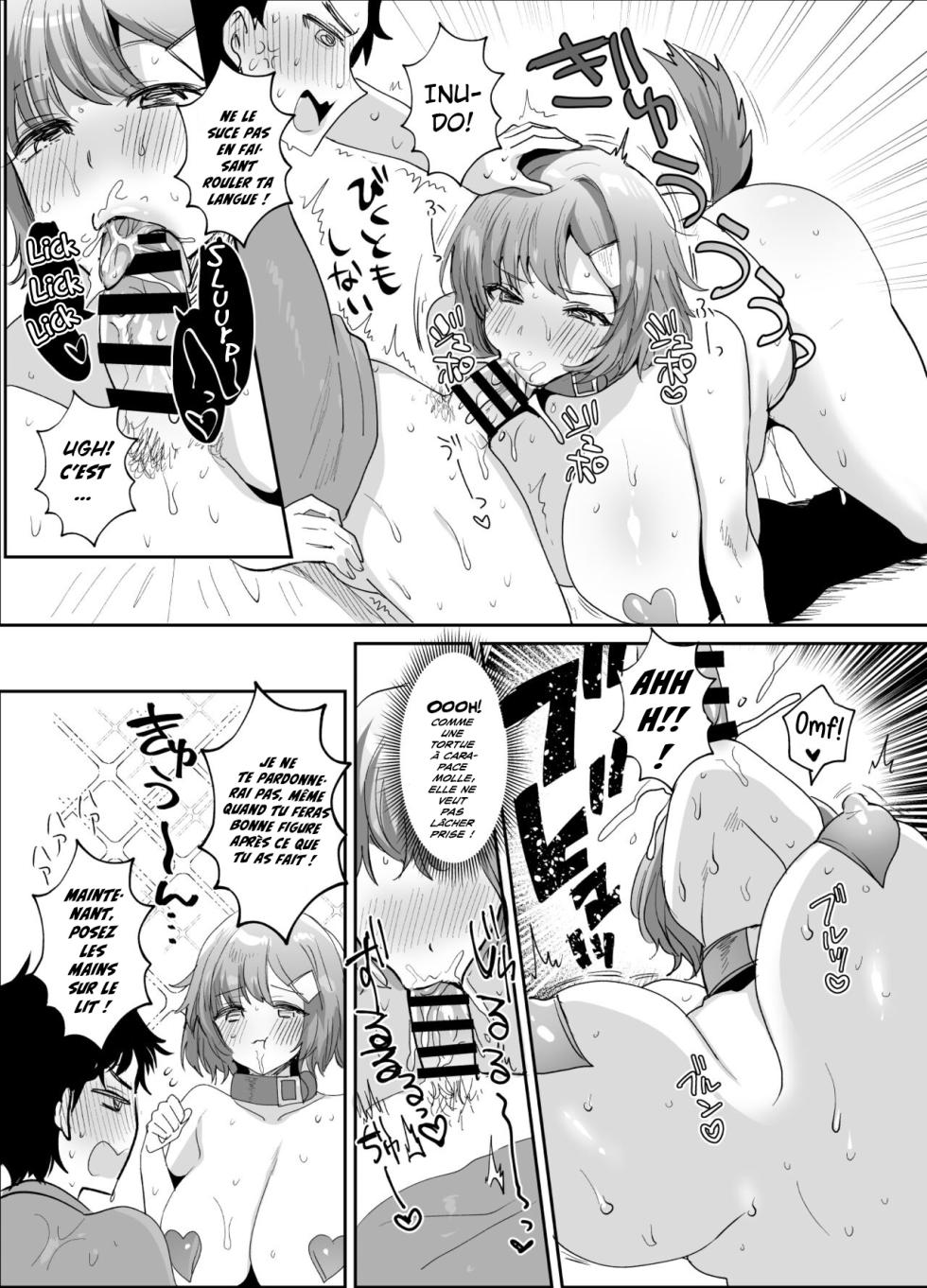 [Meimeikomei (Meisuke)] Dekkakute Mukuchi de Ecchi na Kanojo [French]  [nervscan] - Page 14
