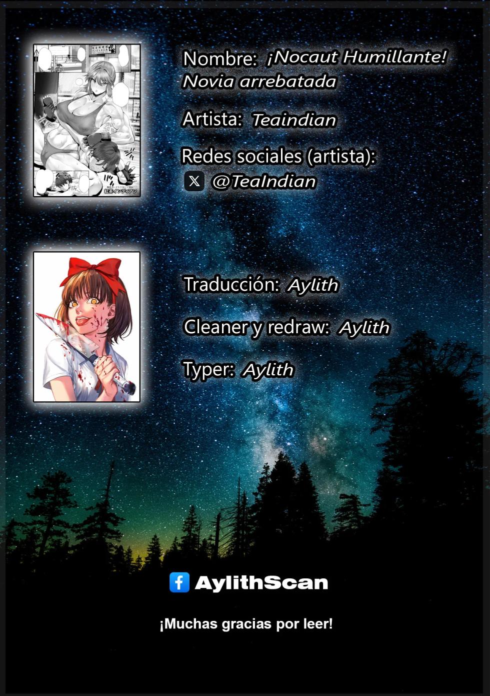 [TeaIndian] Nocaut Humillante ~Novia Arrebatada~ [Español] [AylithScan] - Page 21