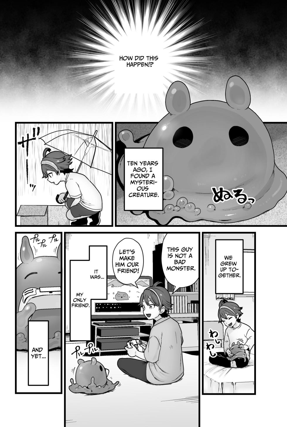 [kitsunekopandanuki (pandanuki)] Warui Slime Janai yo? | I'm Not A Bad Slime, Okay? [English] [Sakurei] - Page 3