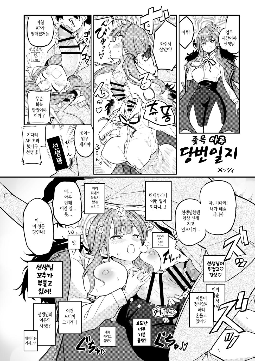 [Kinoko no Ousama (Various)] Dick Neck Mix! Vol. 3 BluArch & Various Kubichinko Goudoushi | 좆목 믹스! Vol. 3 블아 & 기타 좆목 합동 (Blue Archive) [Korean] [Digital] - Page 30