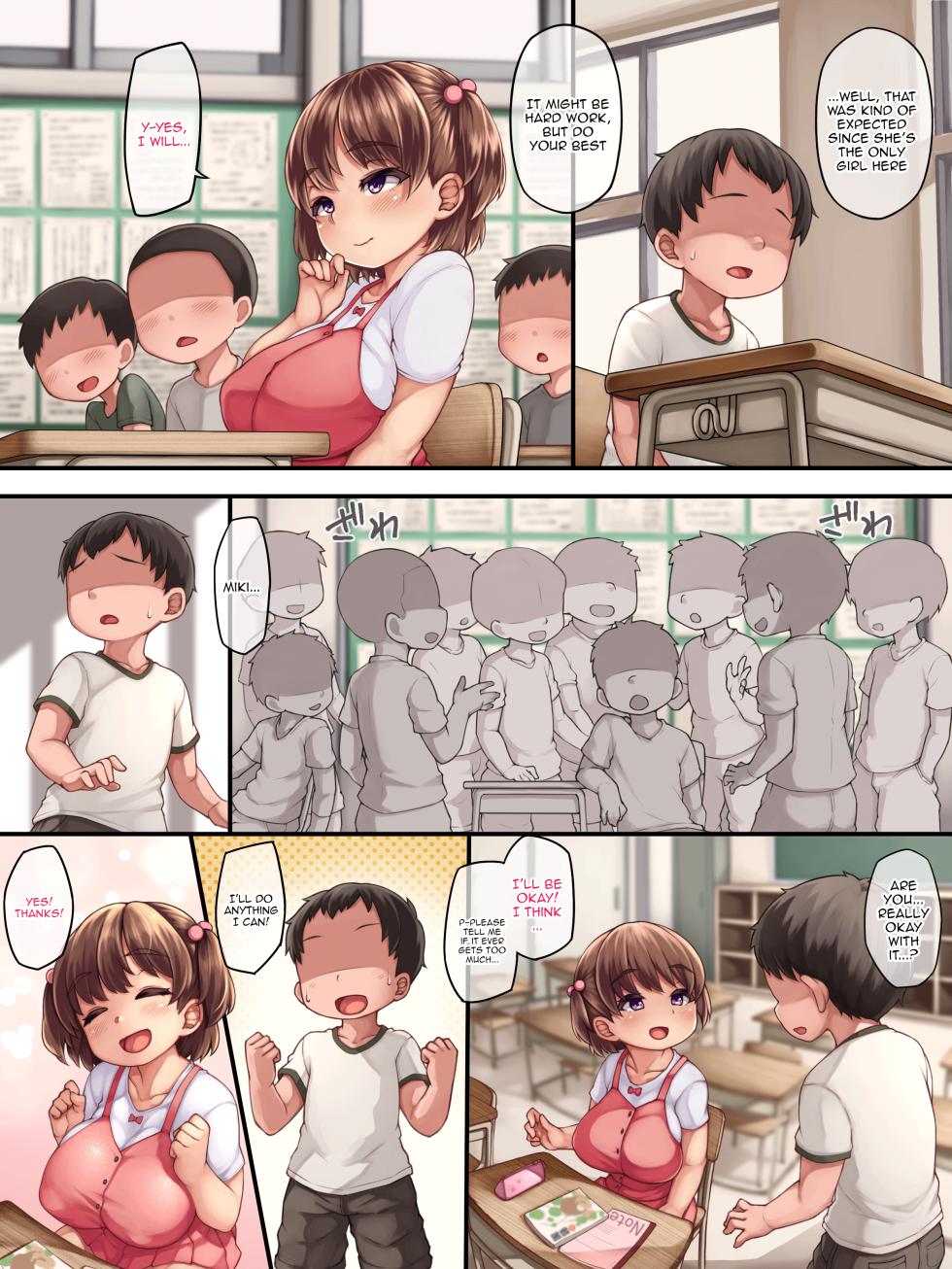 [Matsunoda You] Daisuki datta Osananajimi ga Minna no Seishori Gakari ni Naru Hanashi | Story About How My Beloved Childhood Friend Became The Public Cum Dumpster [English] - Page 5