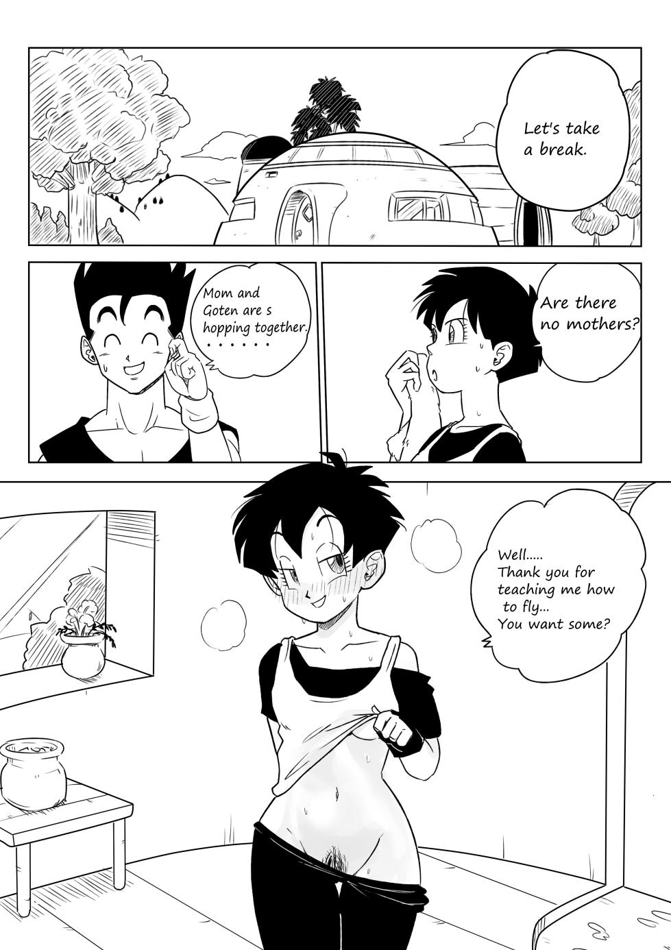 [Pink Mousse] Thank You for Teaching me how to Fly (Dragon Ball Z) [English] - Page 2