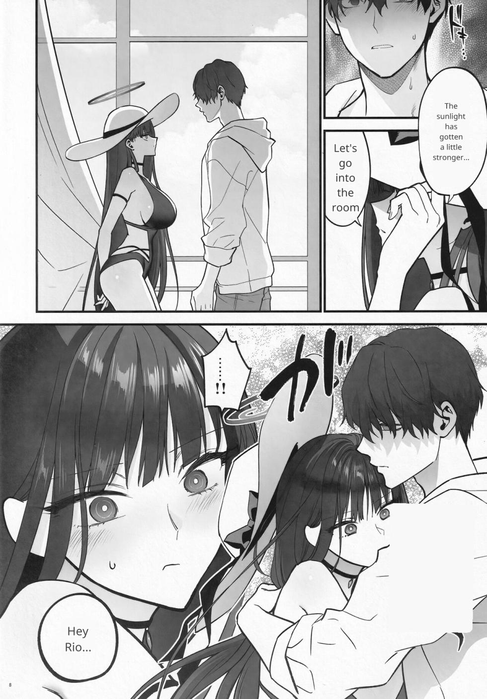 (C104) [SKK (Syoukaki)] BEACHFRONT’S DREAM (Blue Archive) [English] - Page 5