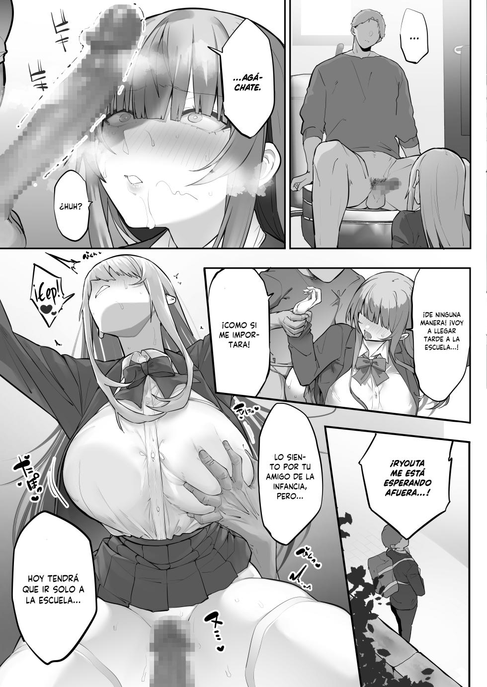 [Ofuton de Suyaa (Mitsudoue)] Gikei ni Netorare Ochita Tsubaki [Spanish] [MandaloAsiNoma] - Page 38