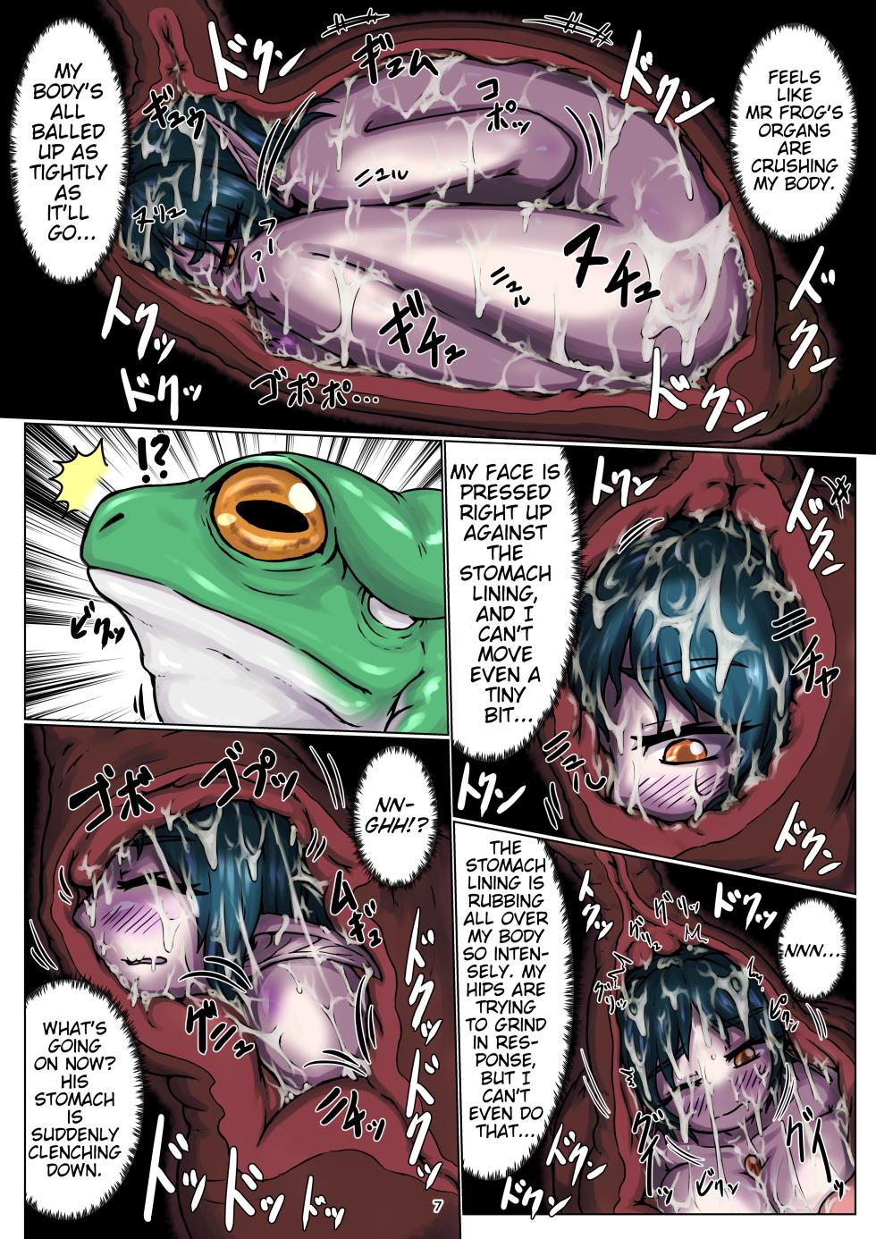 [Toufuya (kaname)] Vore Story ~Becoming Frog Food~ [English] - Page 8