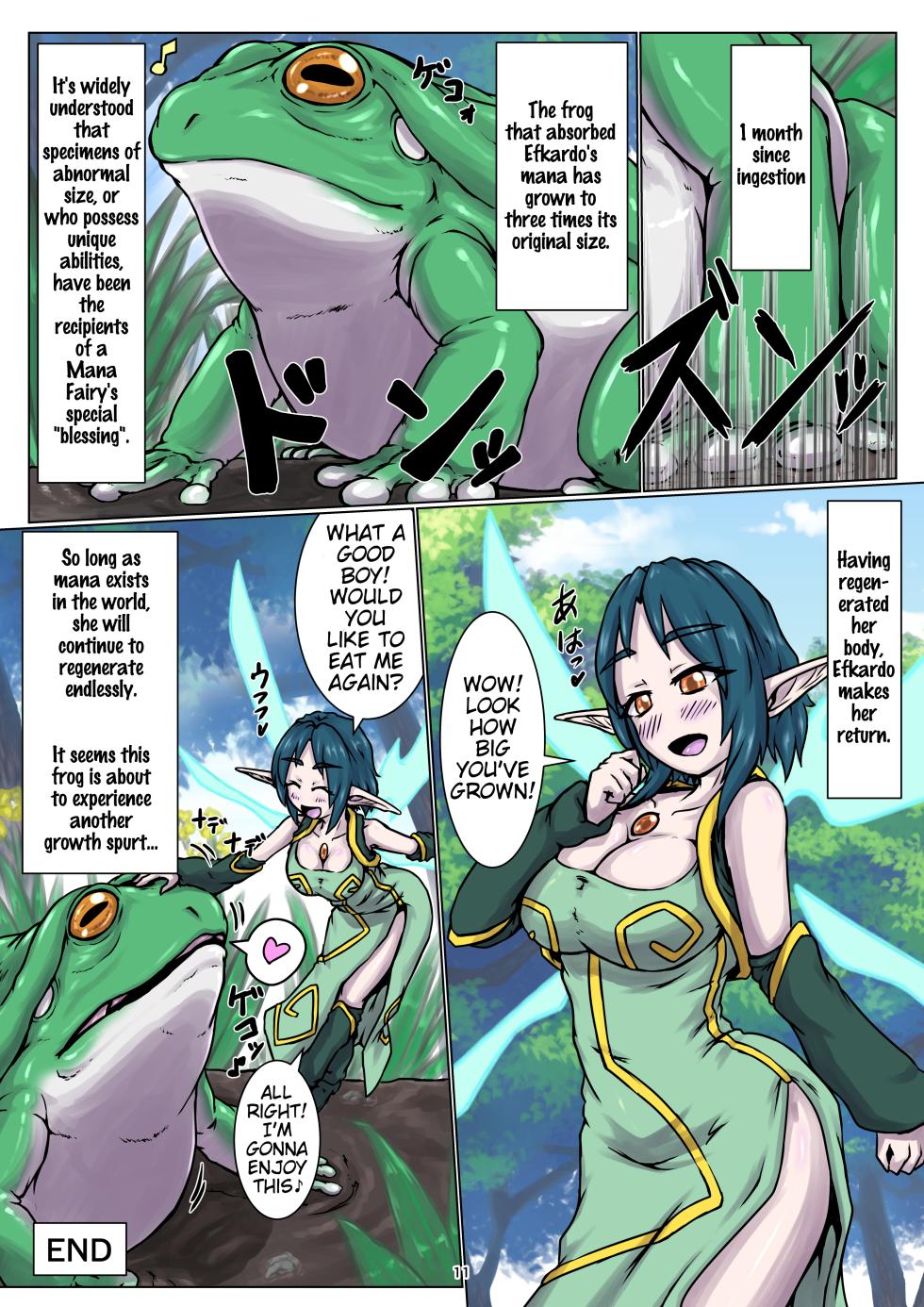 [Toufuya (kaname)] Vore Story ~Becoming Frog Food~ [English] - Page 12