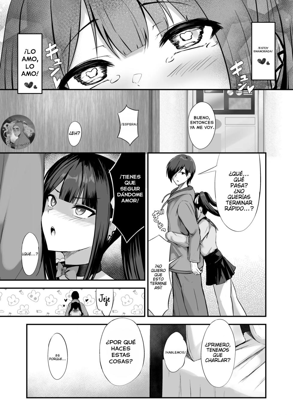 [Grand lemon (Shimofuji Jun, Tonari)] Jiraiinukei Kanojo #Kimi to Tsunagaritai Jirai de Inukei de Juujun na Kimi dake no Pet | Quiero conectar contigo, Una Mascota Obediente [Spanish] [Digital] - Page 13