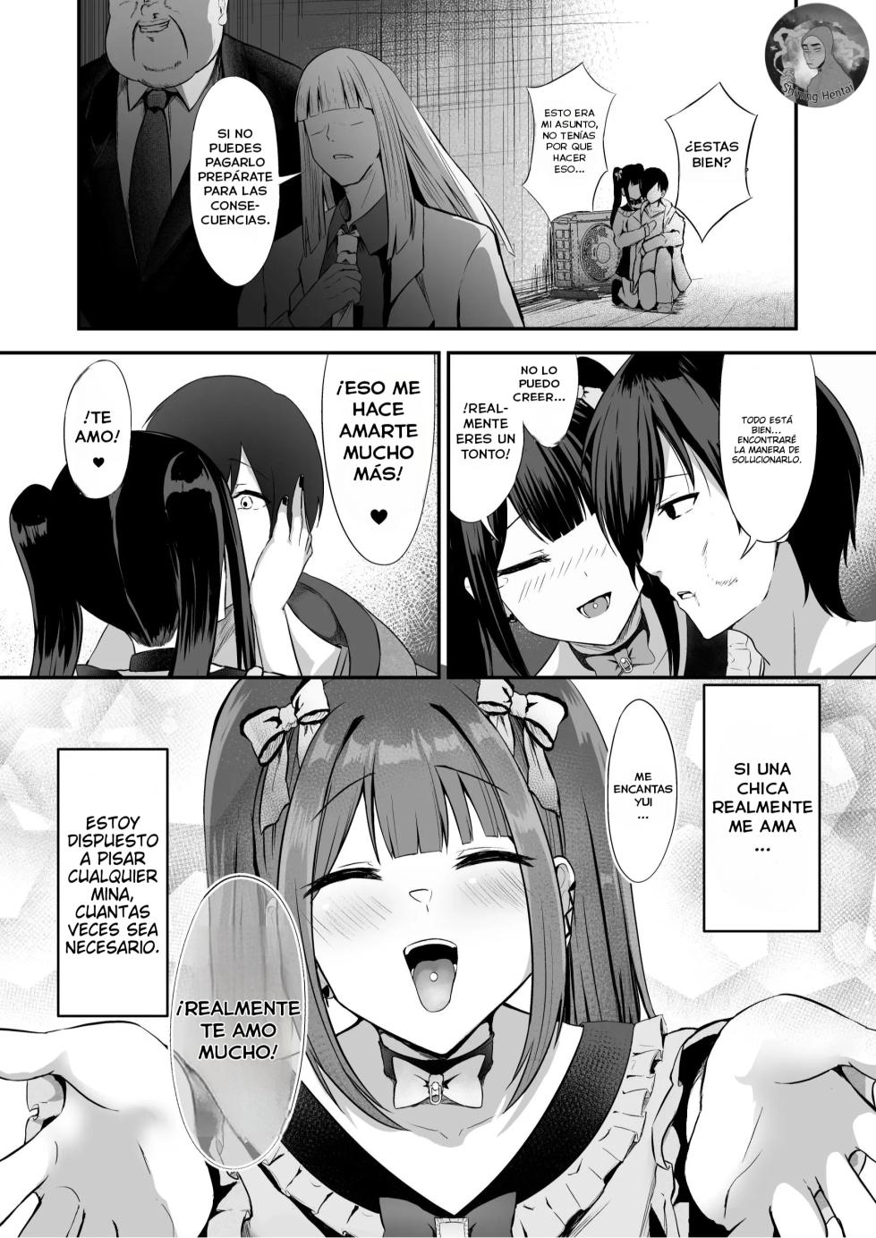 [Grand lemon (Shimofuji Jun, Tonari)] Jiraiinukei Kanojo #Kimi to Tsunagaritai Jirai de Inukei de Juujun na Kimi dake no Pet | Quiero conectar contigo, Una Mascota Obediente [Spanish] [Digital] - Page 19