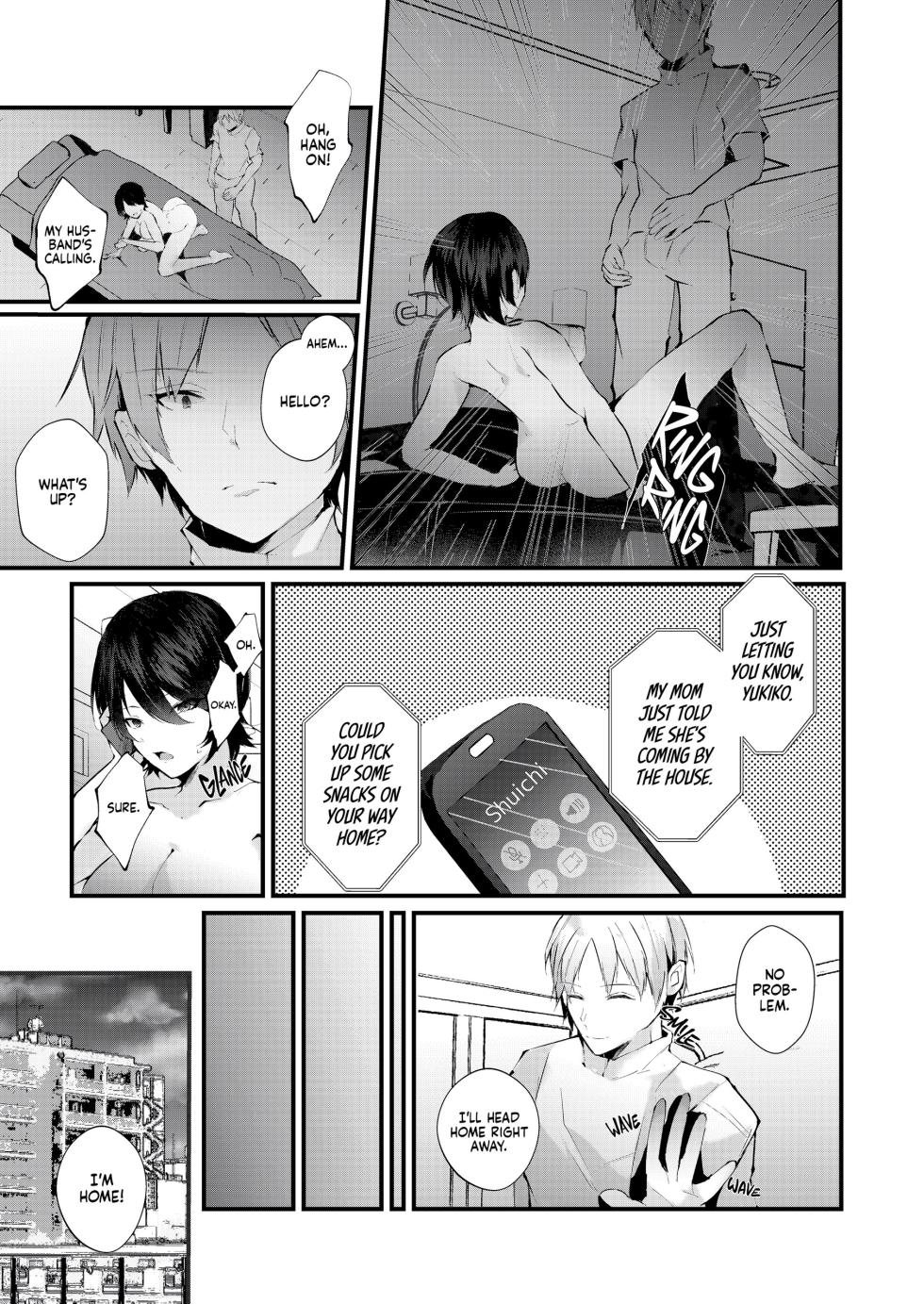 [FZ_ (Fujisaki Fujiko)] Kakkou no Rakuin ~Ninkatsu Kyonyuu Hitozuma ga Biyaku Jirashi Massage ni Kokomo mo Karada mo Ochiru made~ _ The Mark of the Cuckoo - Page 40