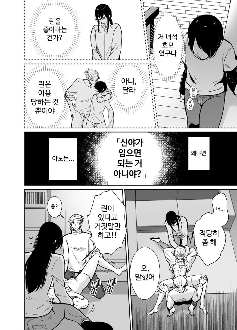 암컷 타락 셰어하우스 신야&3P 편 ~ 만화 지망생 아싸 2명이 날라리에게 맛있게 잡아먹힐 때까지 ~ - Page 27