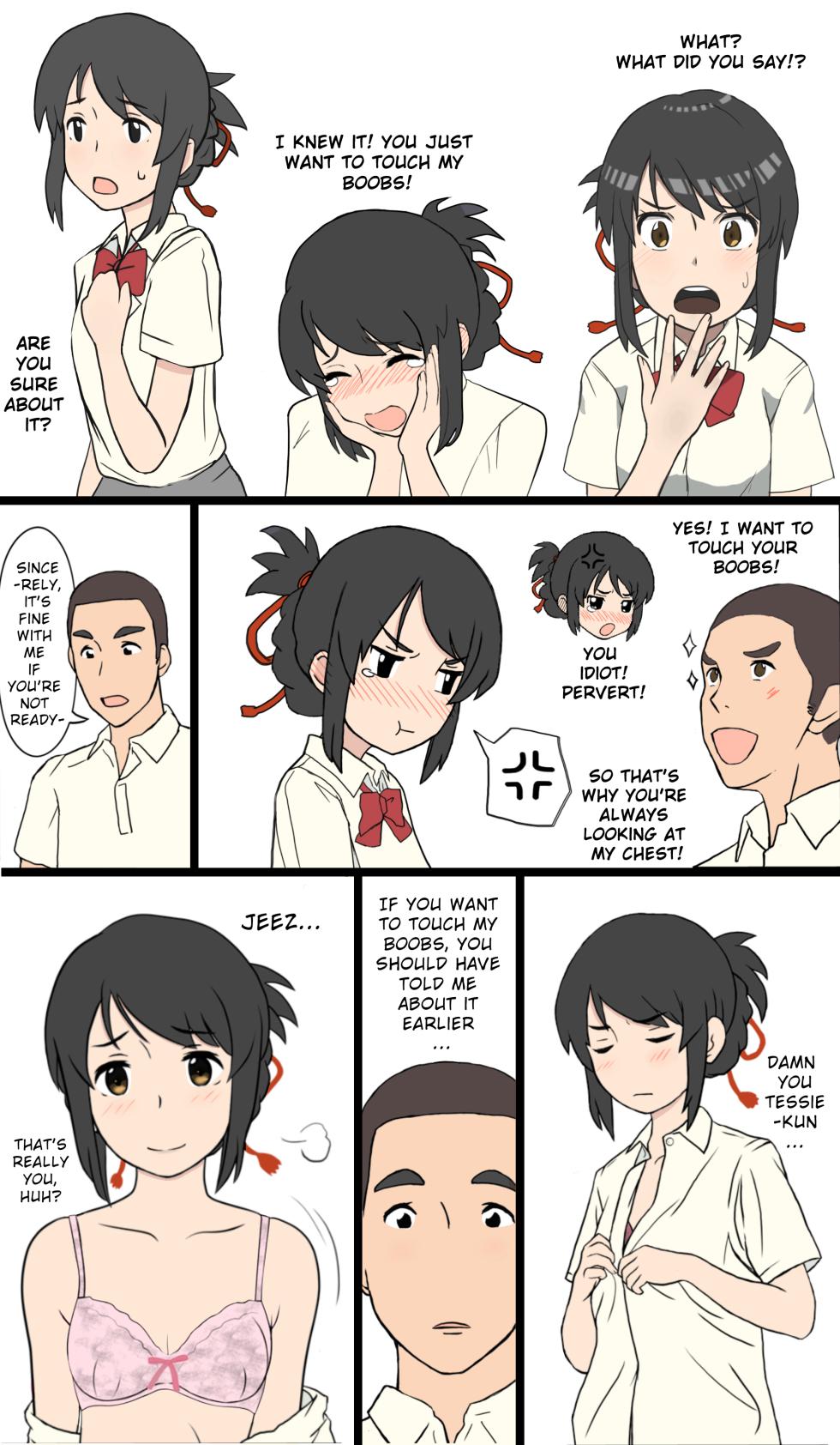 Shooting star (Kimi no Na wa.) (colored by mikakucoloring) (C91) [Oh!saka Spirits (Ugeppa)] - Page 38