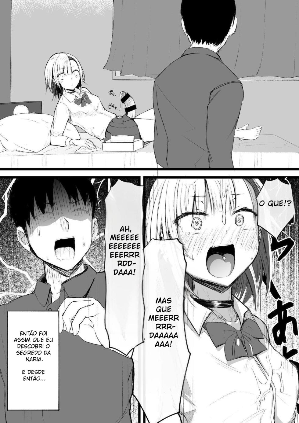 [Futamare (akiAmare)] Futanari JK Naria-chan [Portuguese-BR] [Black Hentai] [Digital] - Page 7