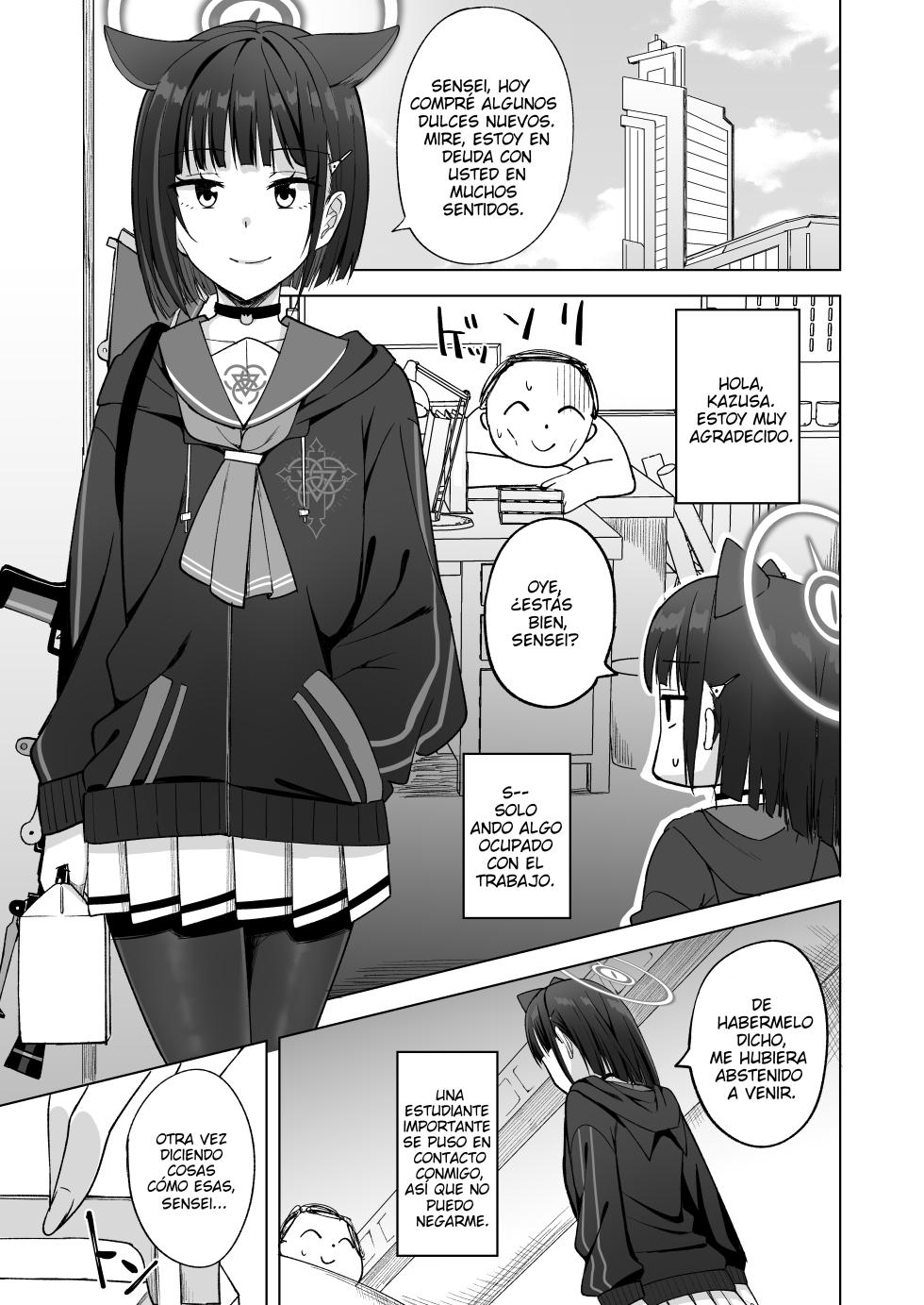 [Enokoro Kurage (NOSA)] Sweet Dreamer (Blue Archive) [Spanish] [ＭΛＸ] [Digital] - Page 2