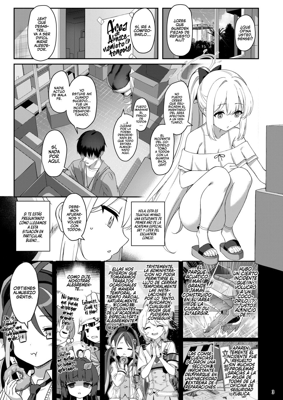[Horizontal World (Matanonki)] LOVE IT (Only) ONE More (Blue Archive) [Spanish] [Rakuen Translations] [Digital] - Page 2